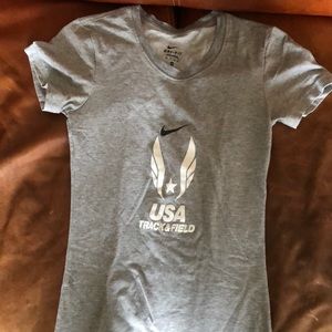 USA track and field t shirt